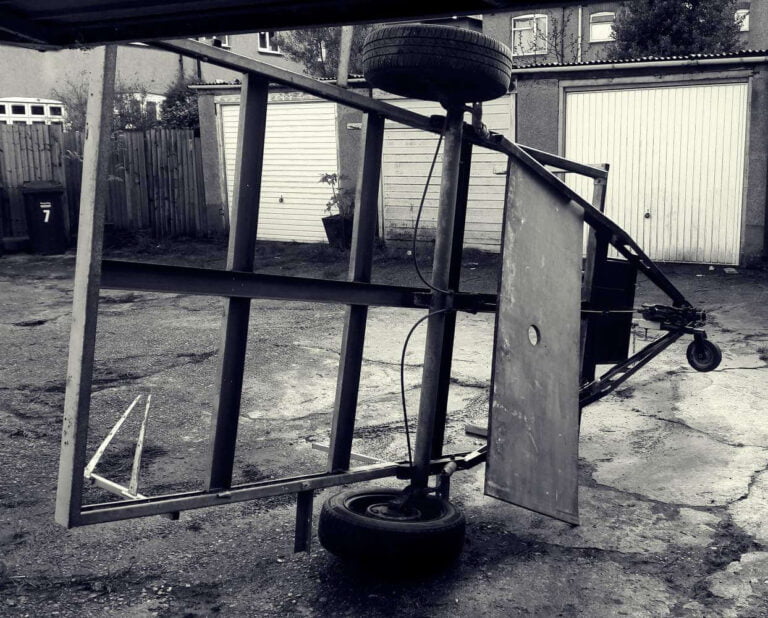 A custom made, mobile catering trailer for street food traders, private even caterers, and food markets stall holders. Made in th UK with an artistic, eye catching, industrial style look. Contact for your custom made trailer.