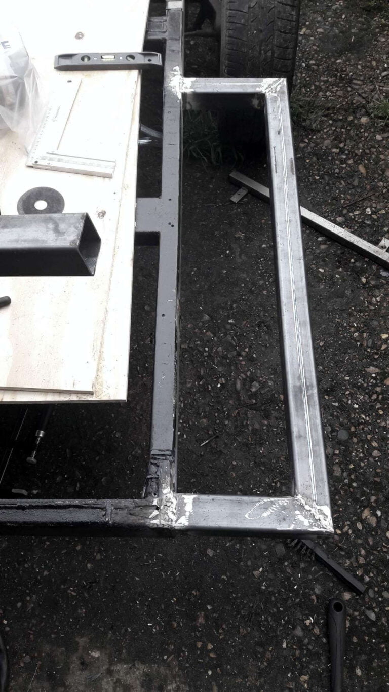 A custom made, mobile catering trailer for street food traders, private even caterers, and food markets stall holders. Made in th UK with an artistic, eye catching, industrial style look. Contact for your custom made trailer.