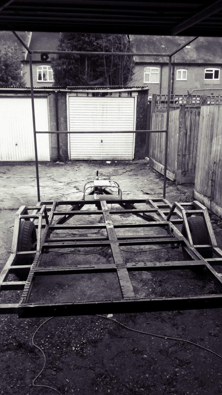 A custom made, mobile catering trailer for street food traders, private even caterers, and food markets stall holders. Made in th UK with an artistic, eye catching, industrial style look. Contact for your custom made trailer.